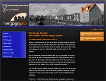 Tablet Screenshot of mortgage-gate.co.uk